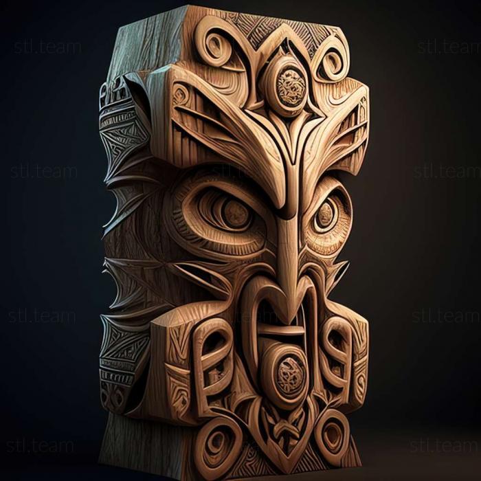 3D model totem (STL)